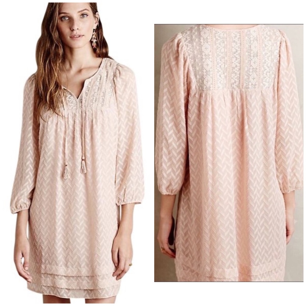 Anthropologie by One September Blush Dress